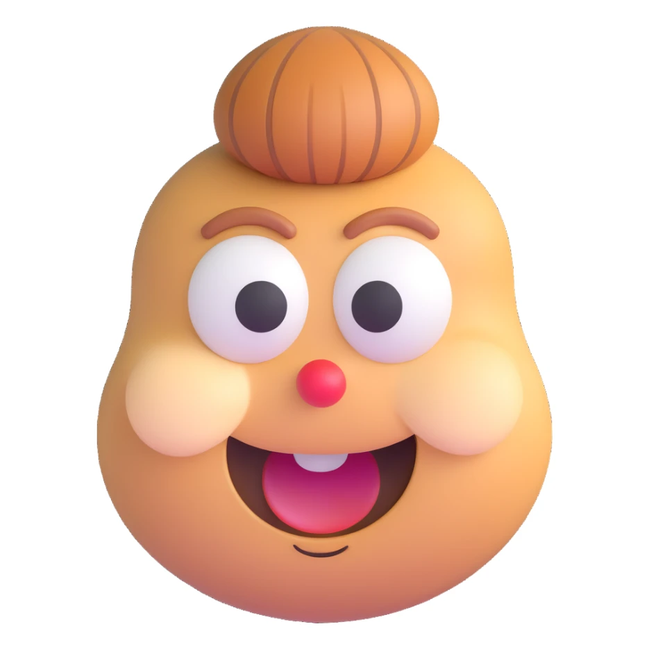 iconic face of Sandy Cheeks from SpongeBob sticker