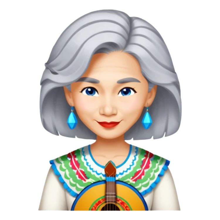 Vibrant Festival Singer sticker