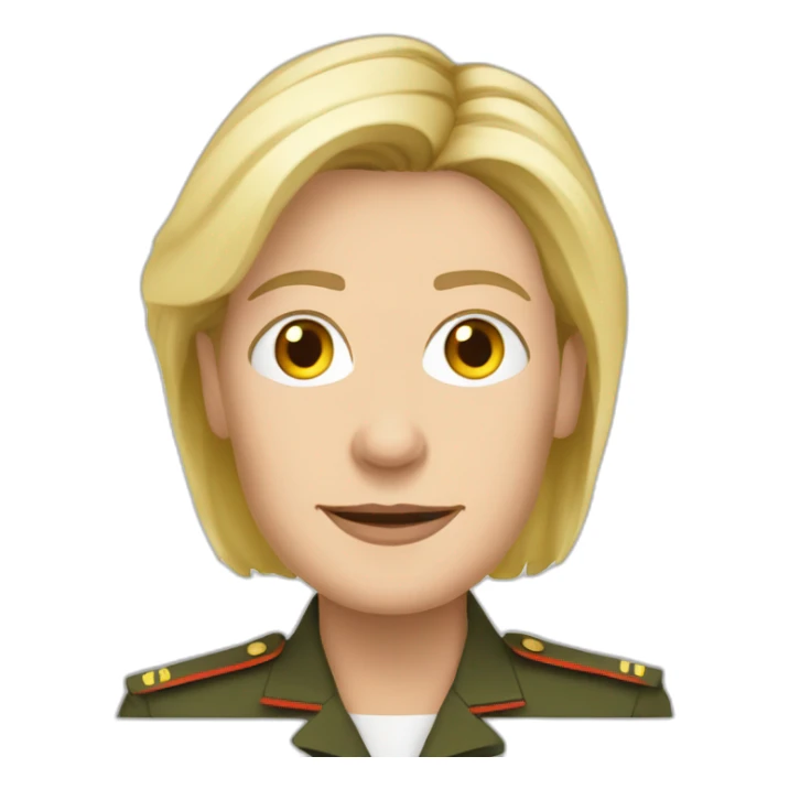 Marine Lepen politique sticker