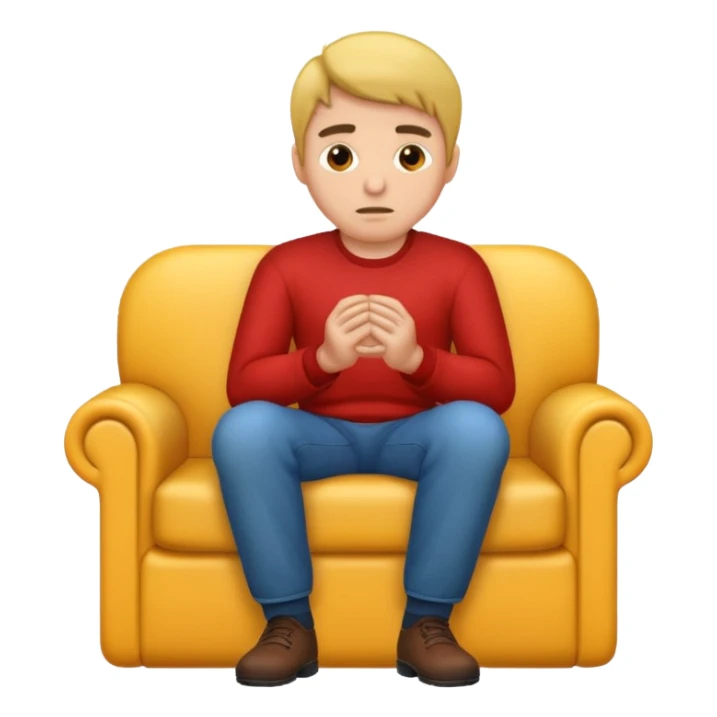 A man insisting to you to sit in his lap sticker