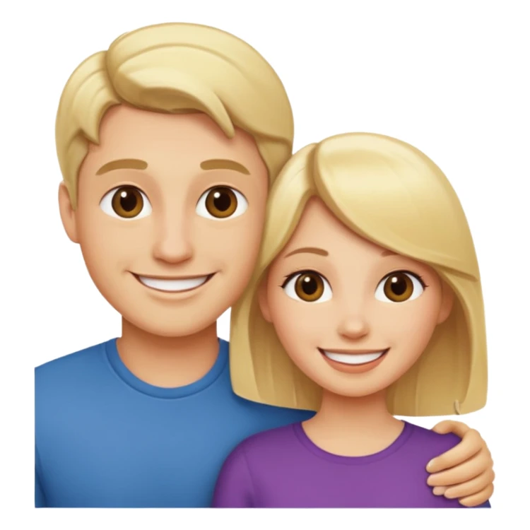 phone wallpaper with blonde couple as wallpaper sticker