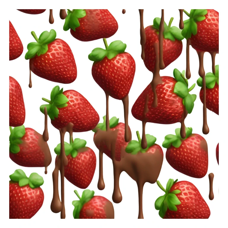 chocolate covered strawberries sticker
