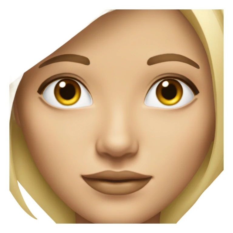 Hair salon hair blonde sticker