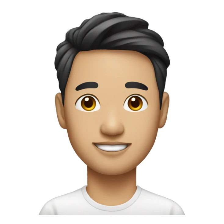 Asian pole artist sticker