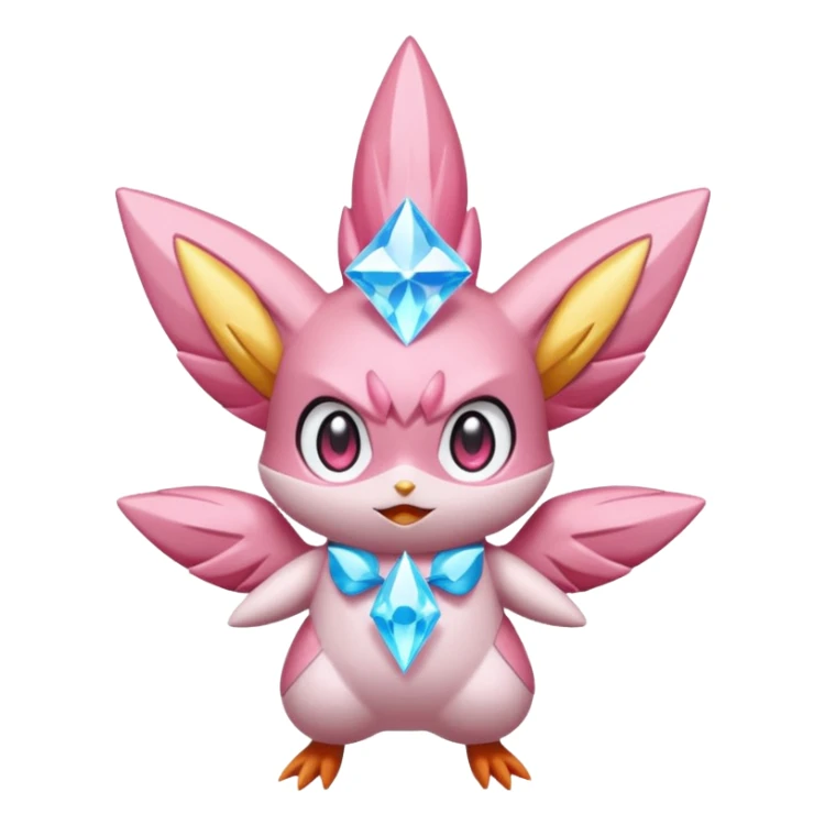 Victini-Diancie-fusion sticker