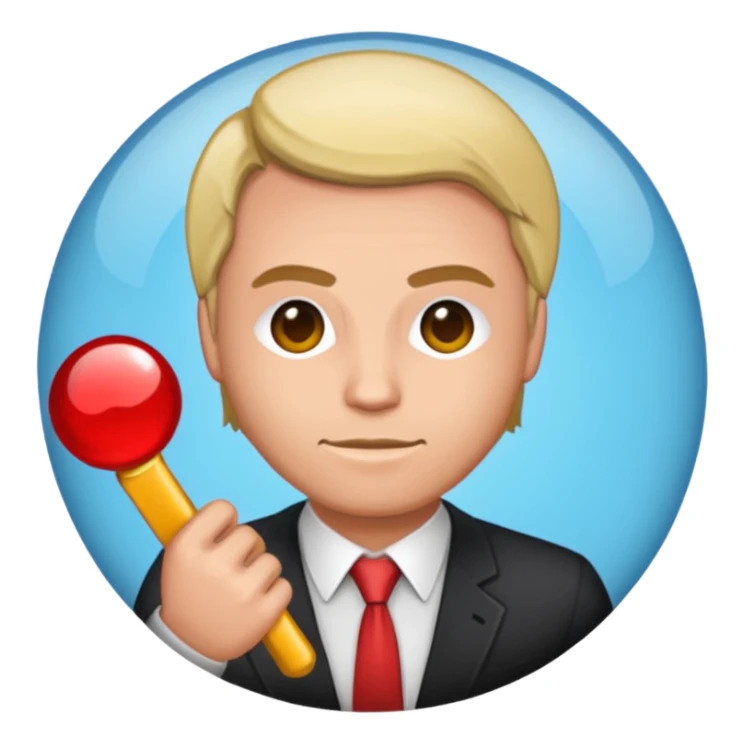 emoji Frontière avec une bulle marqué Ban en rapport avec un serveur gta rp sticker