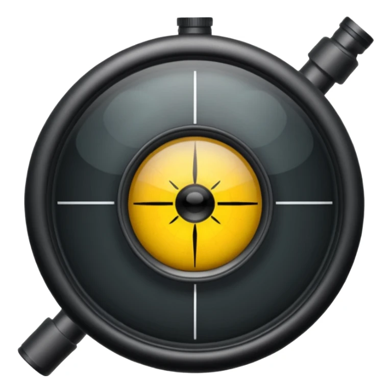 Sniper scope sticker