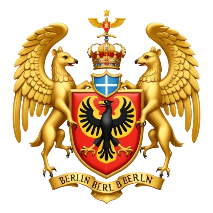 berlin coat of arms sticker