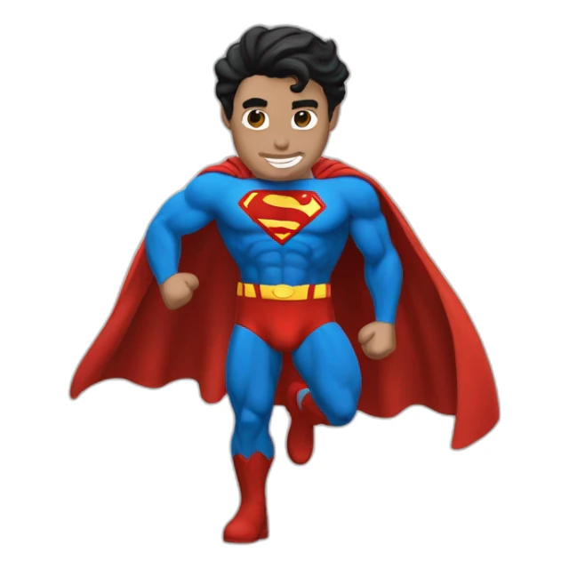 superman qui fait un funk sticker