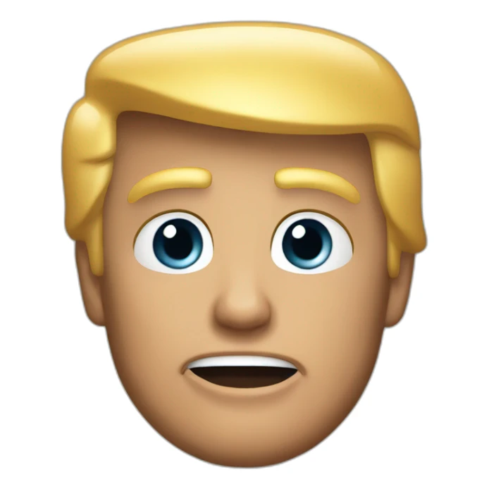 Donald Trump surprise sticker