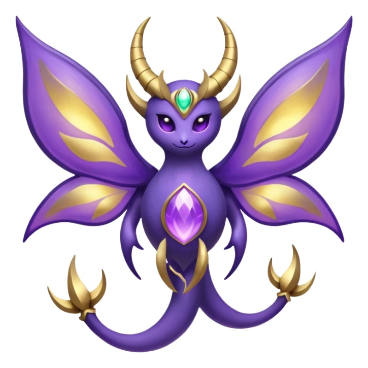 Lunala-Solgalelo-Fakémon-hybrid-creature (full body)  sticker