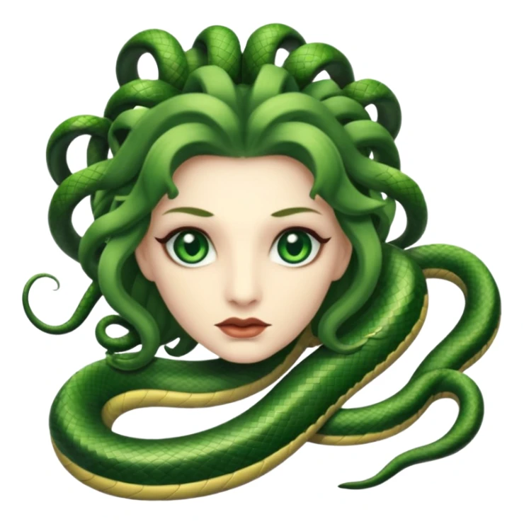 Medusa sticker
