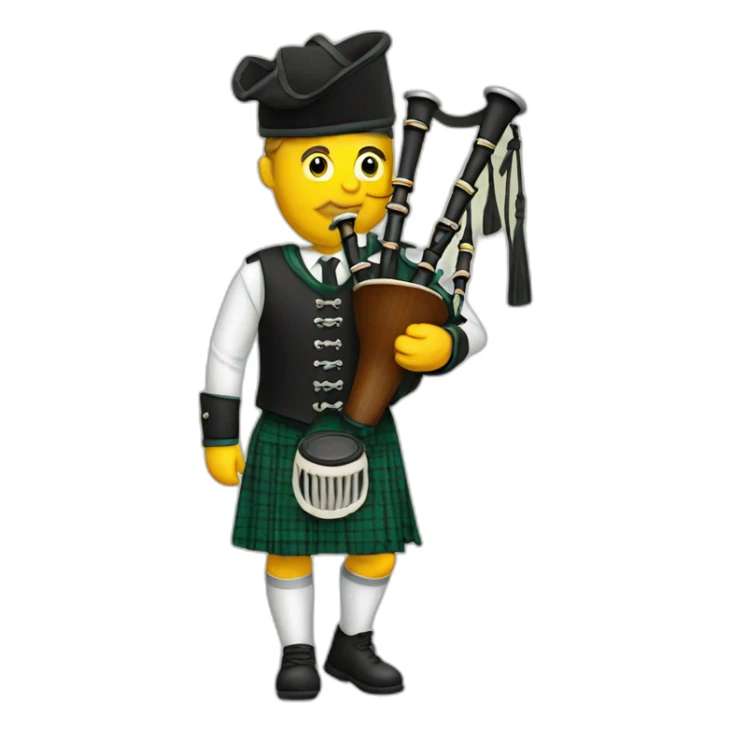 bagpipes sticker