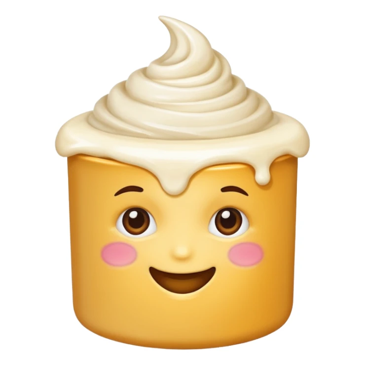 Crie emoji sobre skincare sticker