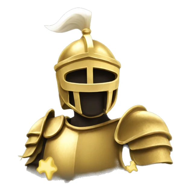 Golden Knight victory celebration sticker