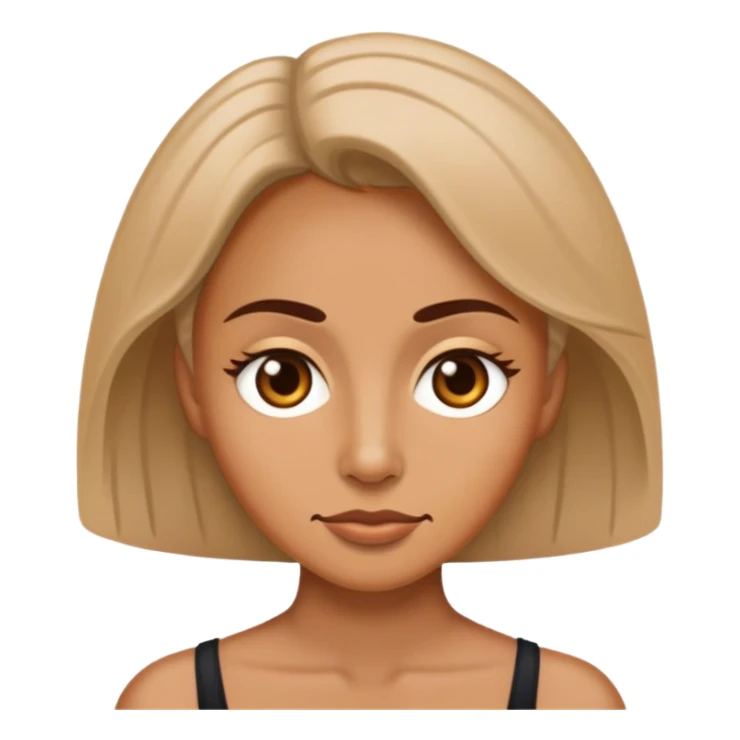 Mujer con cara de “es obvio” sticker