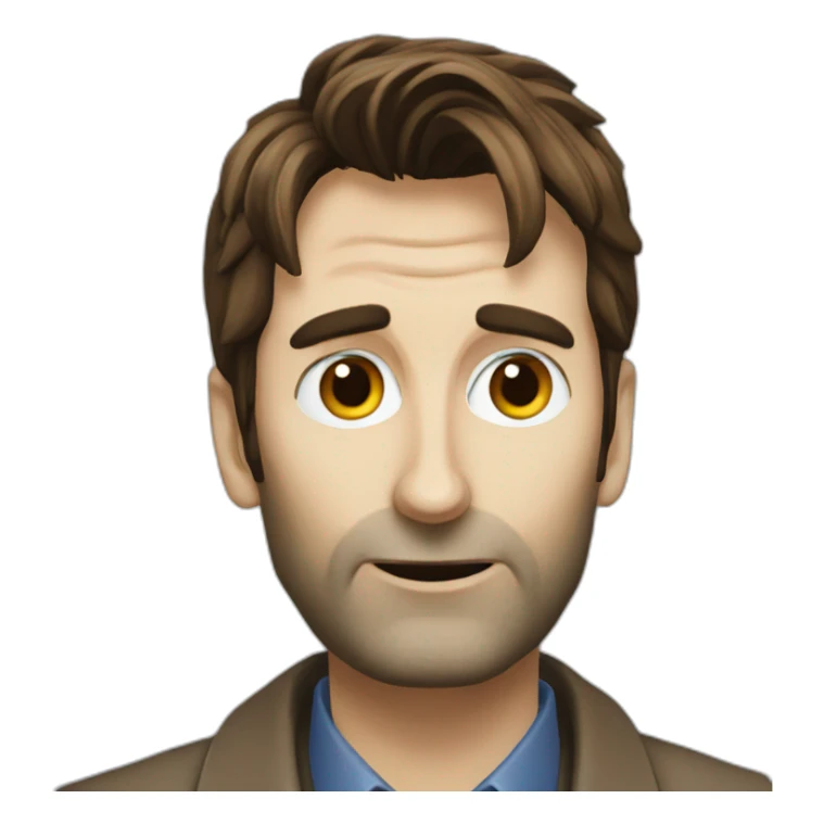 Doctor WHO David Tennant sticker