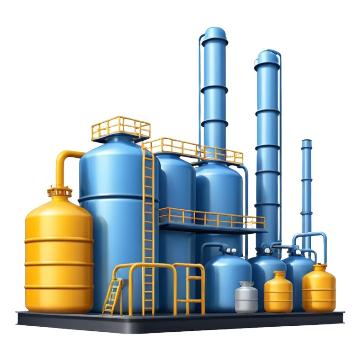 generate ultra realistic oil products plant sticker