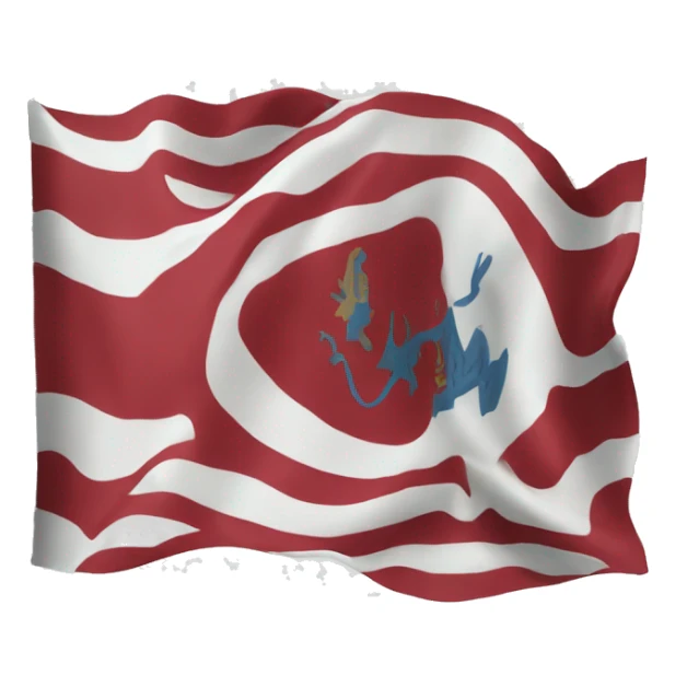 The flag of Aryamhar emperor sticker