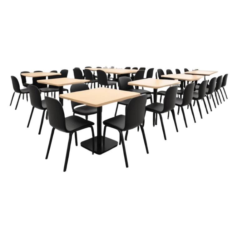 Corporate canteens as buildong sticker