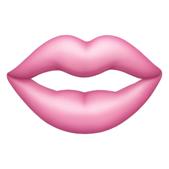 pastel pink kiss sticker