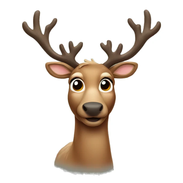 reindeer  sticker