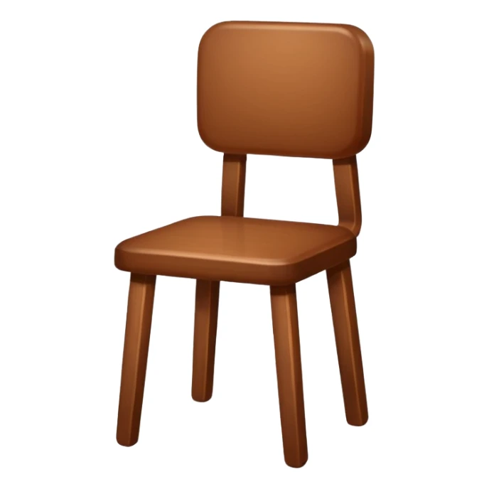 create a emoji of chair sticker