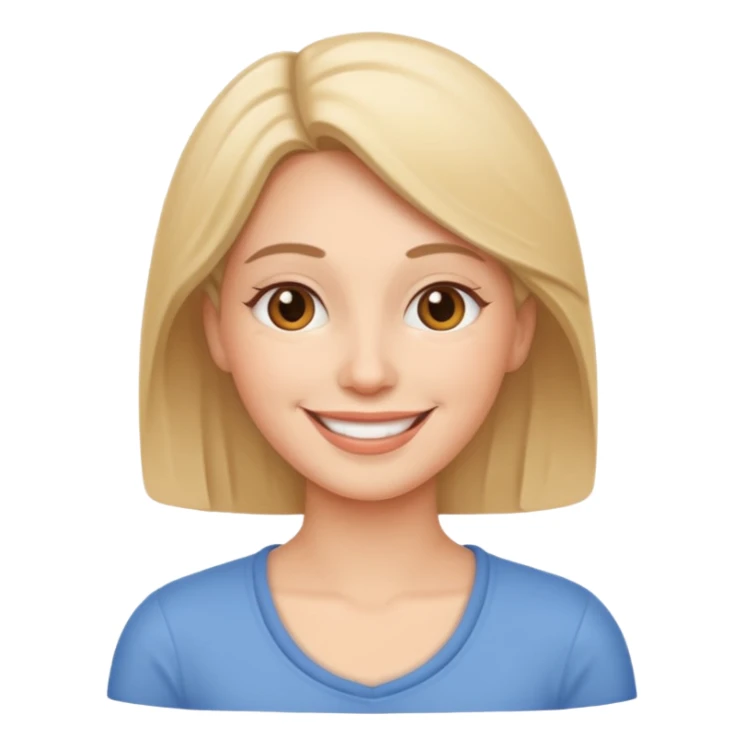 Crear un emoji de mama relajada sticker