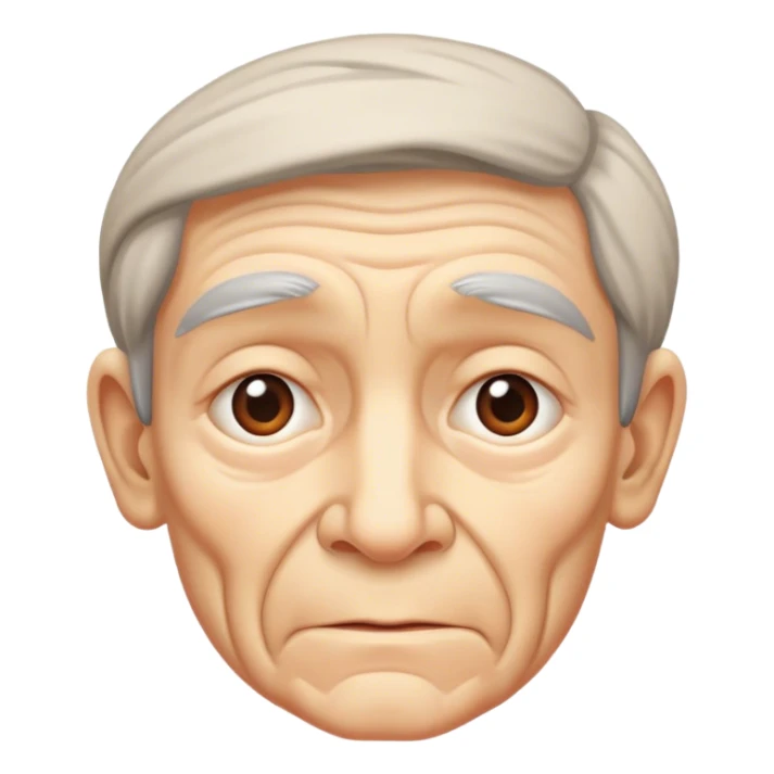 Old teenager sticker