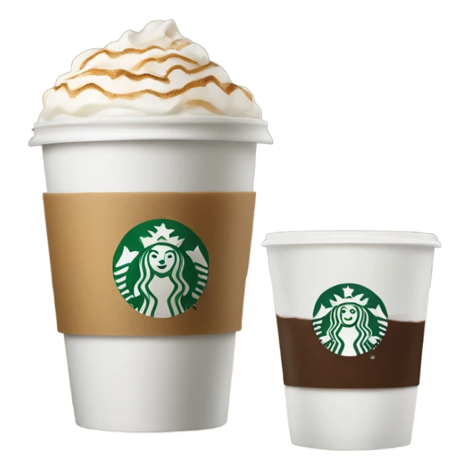 Starbucks coffee sticker