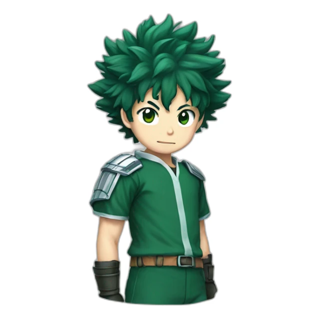 Izuku midorua sticker