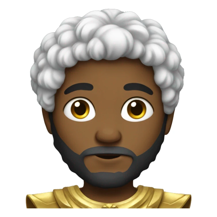 boy in a costume of zeus sticker