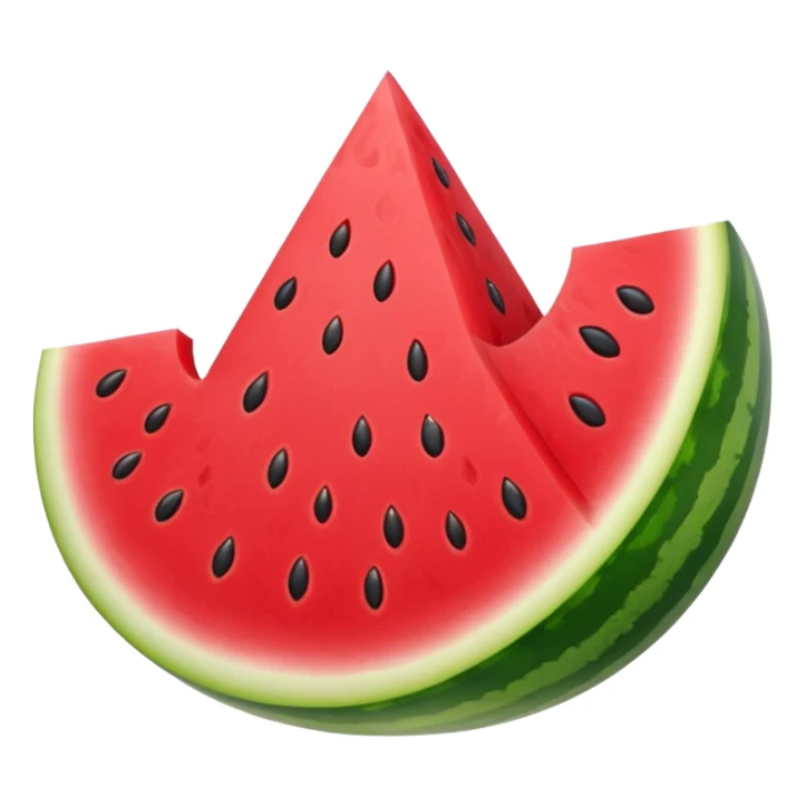 Watermelon slice sticker