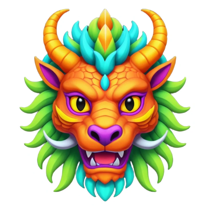ketzalcoalt colores neon  sticker