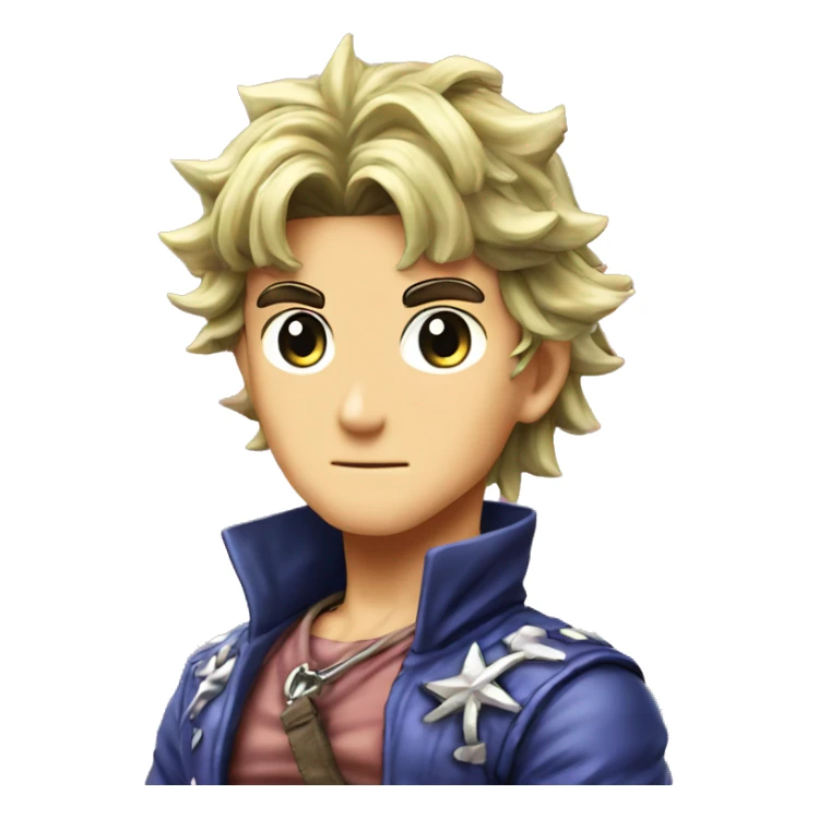 Johnny Joestar From JoJos bizarre adventure sticker