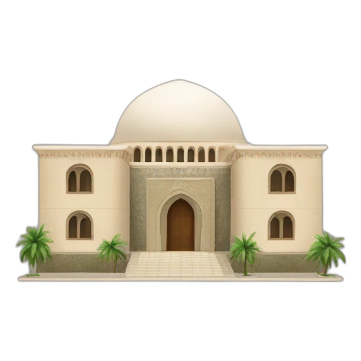The Maqam Echahid  building of algeria sticker