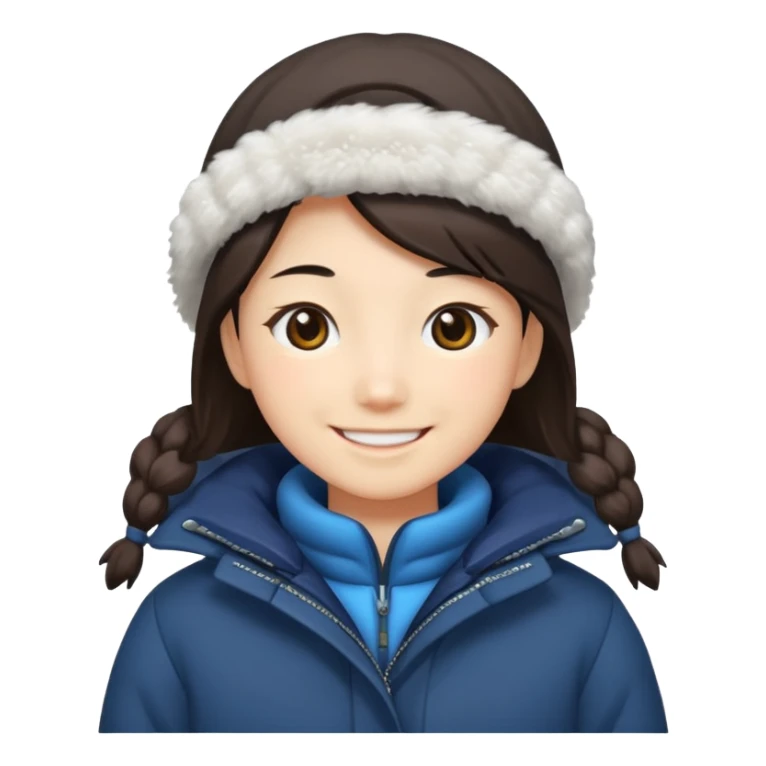 winter immunity japanese person sticker