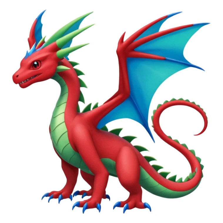 Drudigon-Flygon-Salamence-fusion (full body) sticker