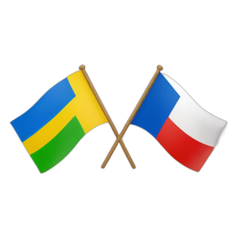 Russia flag and Ukraine Flag belarus flag sticker