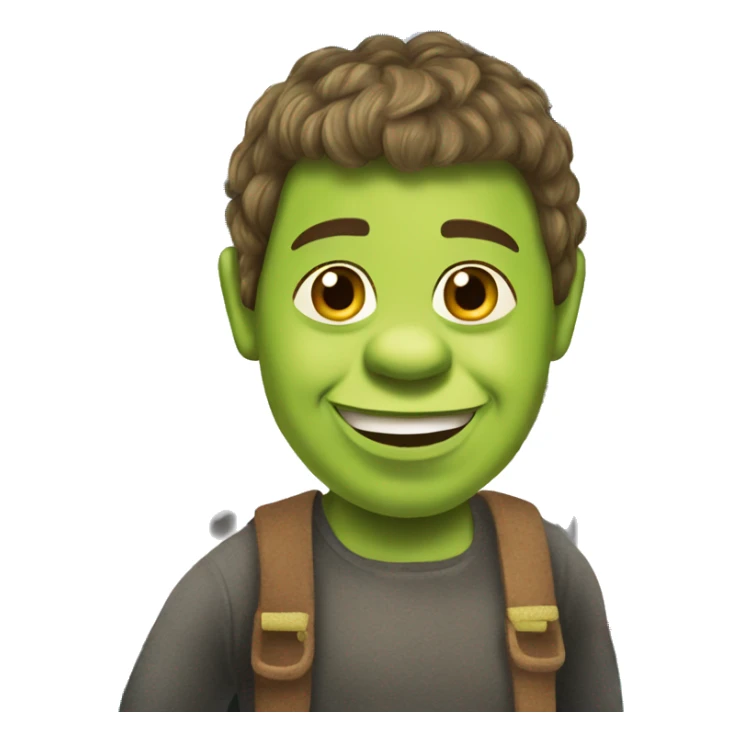 Shrek boarding cruise ship sticker