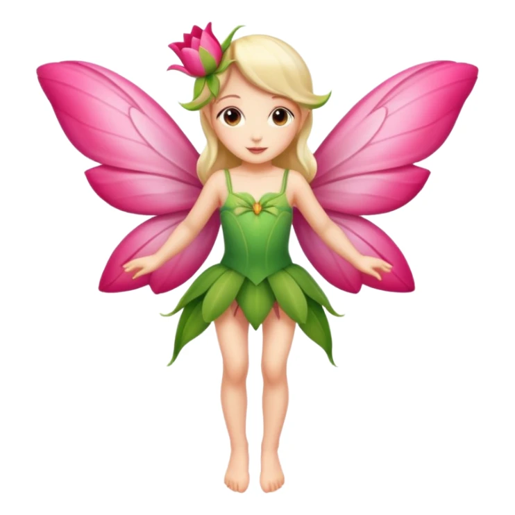 Tulip wings,Flower Fairy. sticker