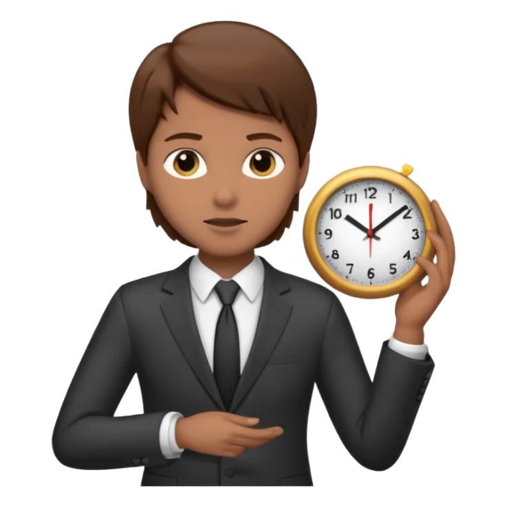 new emoji Be right back meeting time emoji sticker