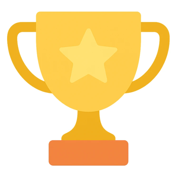 champion's trophy cup sticker