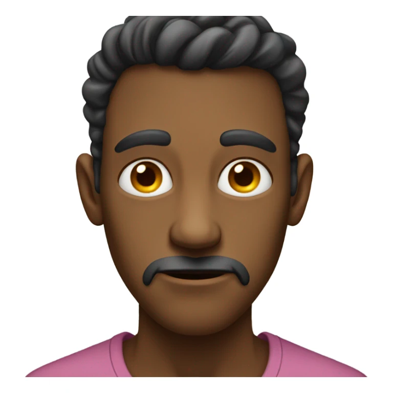 Feminine man who is disgusted sticker