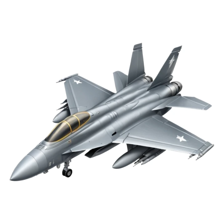 Un avion de combate f18 sticker