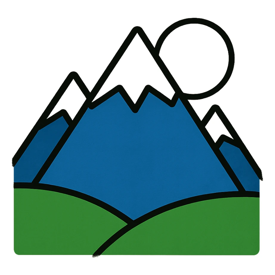 little alchemy style icon
subject: mountain
border: medium-black sticker