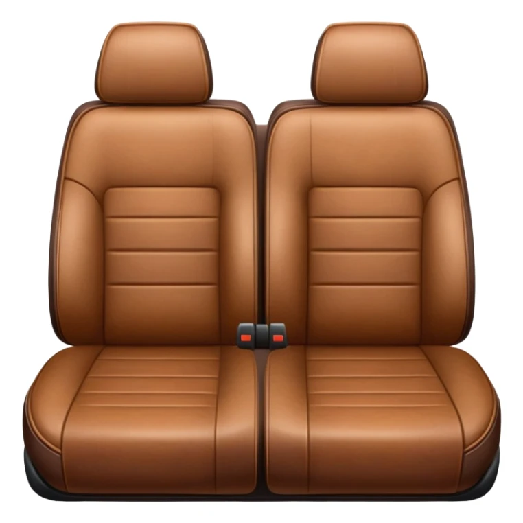 Middle seat of car sticker