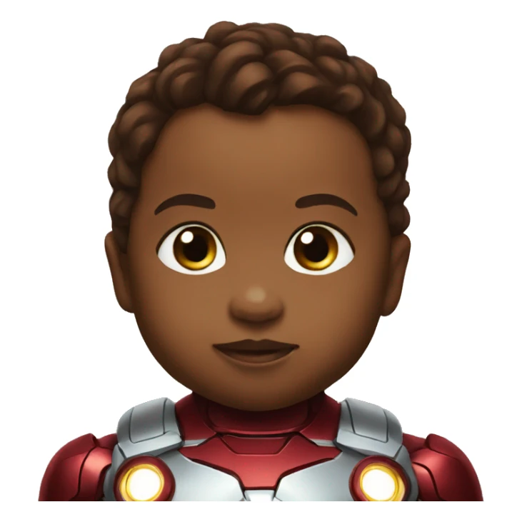 ironman baby sticker