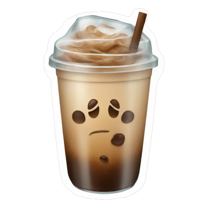 Iced coffee  sticker