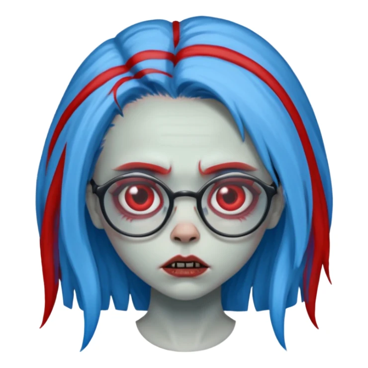 Ghoulia the monster high doll sticker